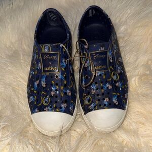 Native Kids Shoes - Blue and White